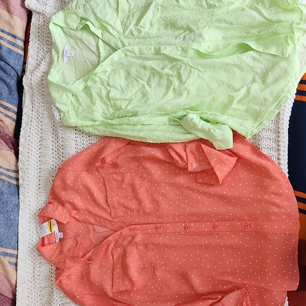 Candies Work Blouse Small